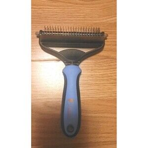 dog and cat grooming brush along with 1 glove